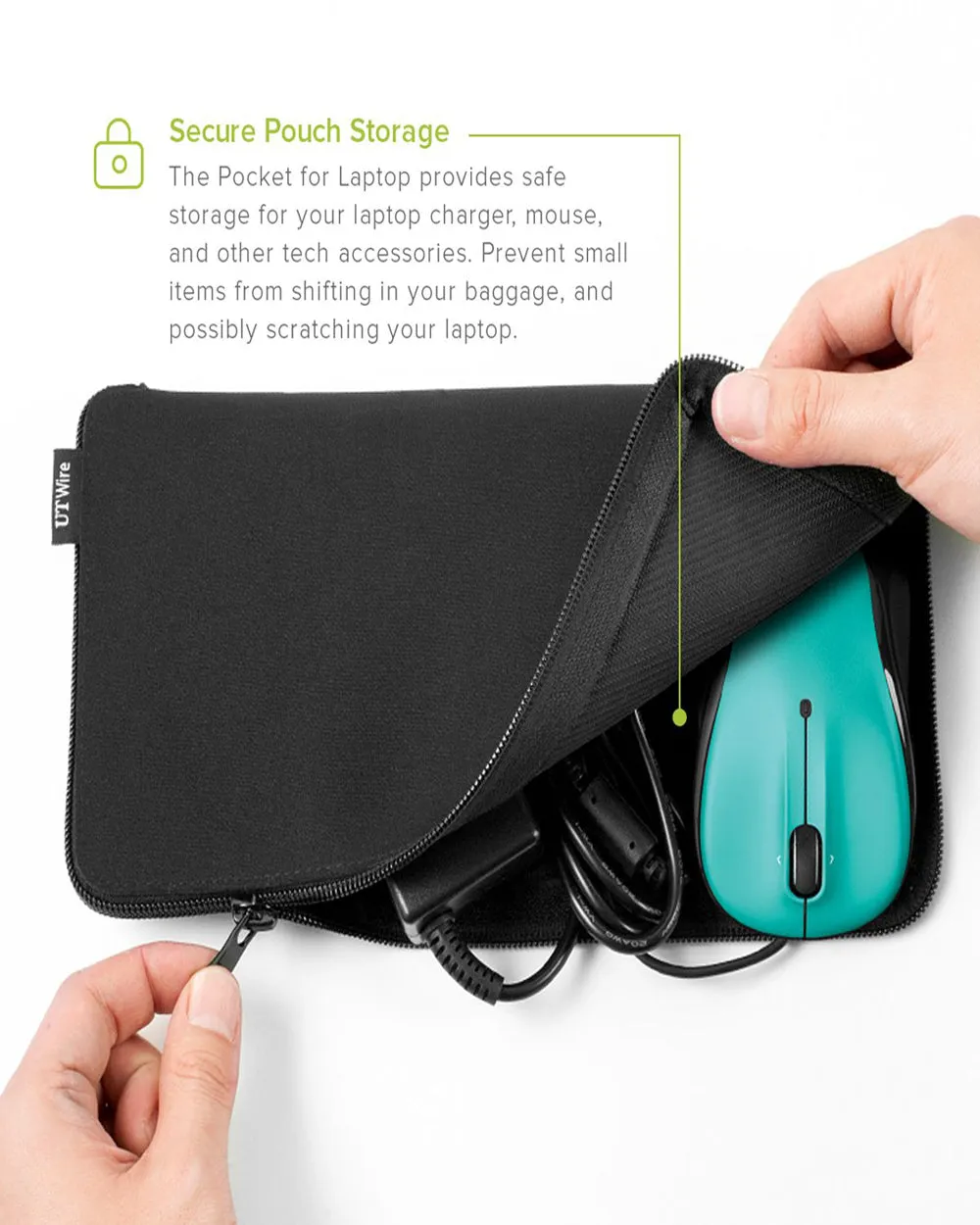 UTW Pocket For Laptop-Black