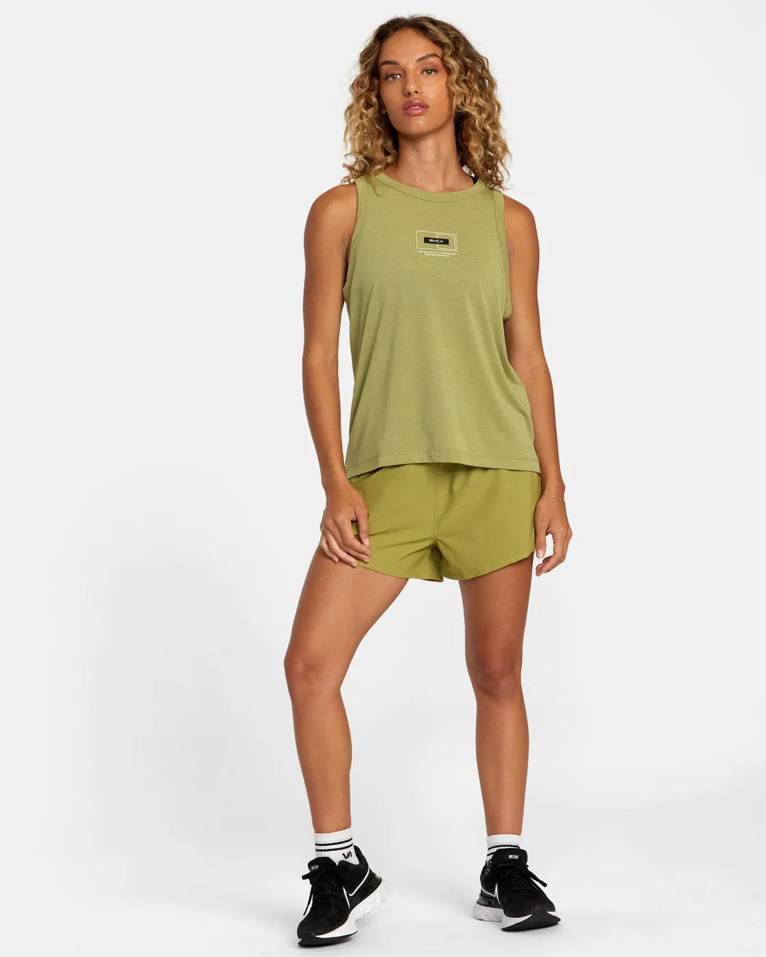 VA Muscle Workout Tank Top - Leaf