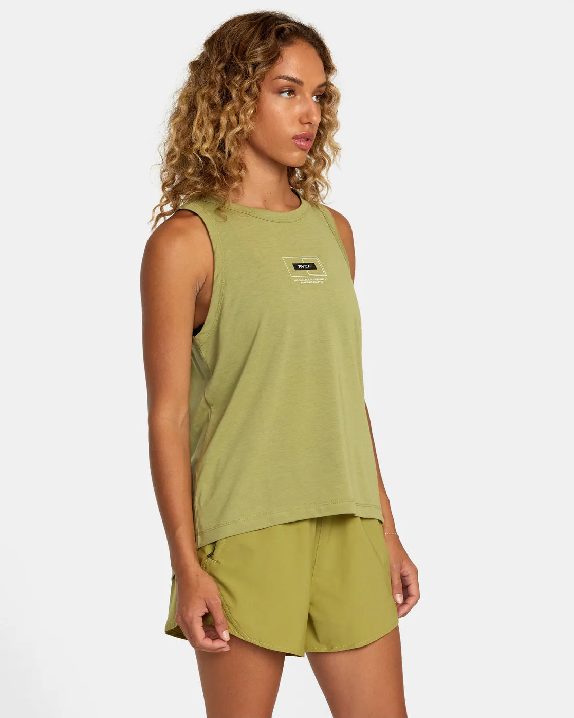 VA Muscle Workout Tank Top - Leaf