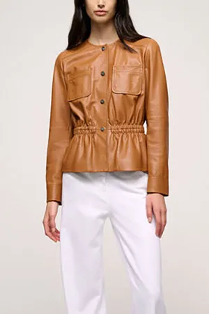VICARIO LEATHER JACKET
