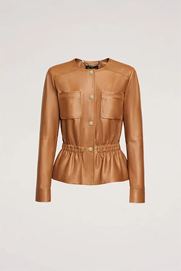 VICARIO LEATHER JACKET