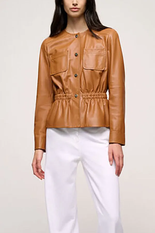 VICARIO LEATHER JACKET