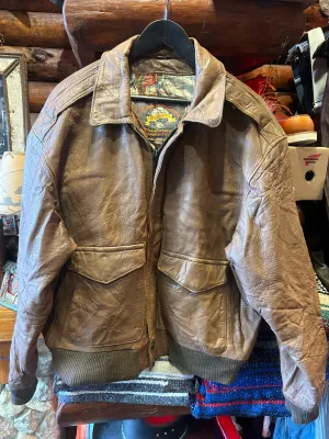 Vintage Adventure Bound WW11 Style Bomber Jacket