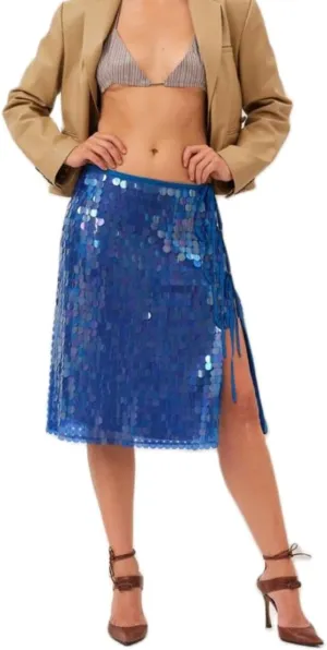 Women Sequin Bead Maxi Skirt Y2K Sparkly High Waist Bodycon Skirt Night Out Party Glitter Long Skirt