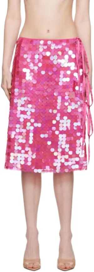 Women Sequin Bead Maxi Skirt Y2K Sparkly High Waist Bodycon Skirt Night Out Party Glitter Long Skirt