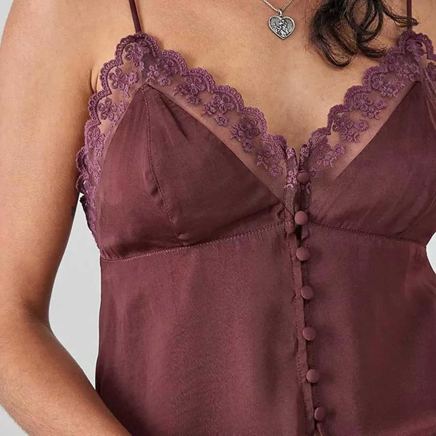 Women Y2k Tie Front Crop Tops Spaghetti Strap Square Neck Babydoll Camisole Summer Smocked Ruffle Tank Tops