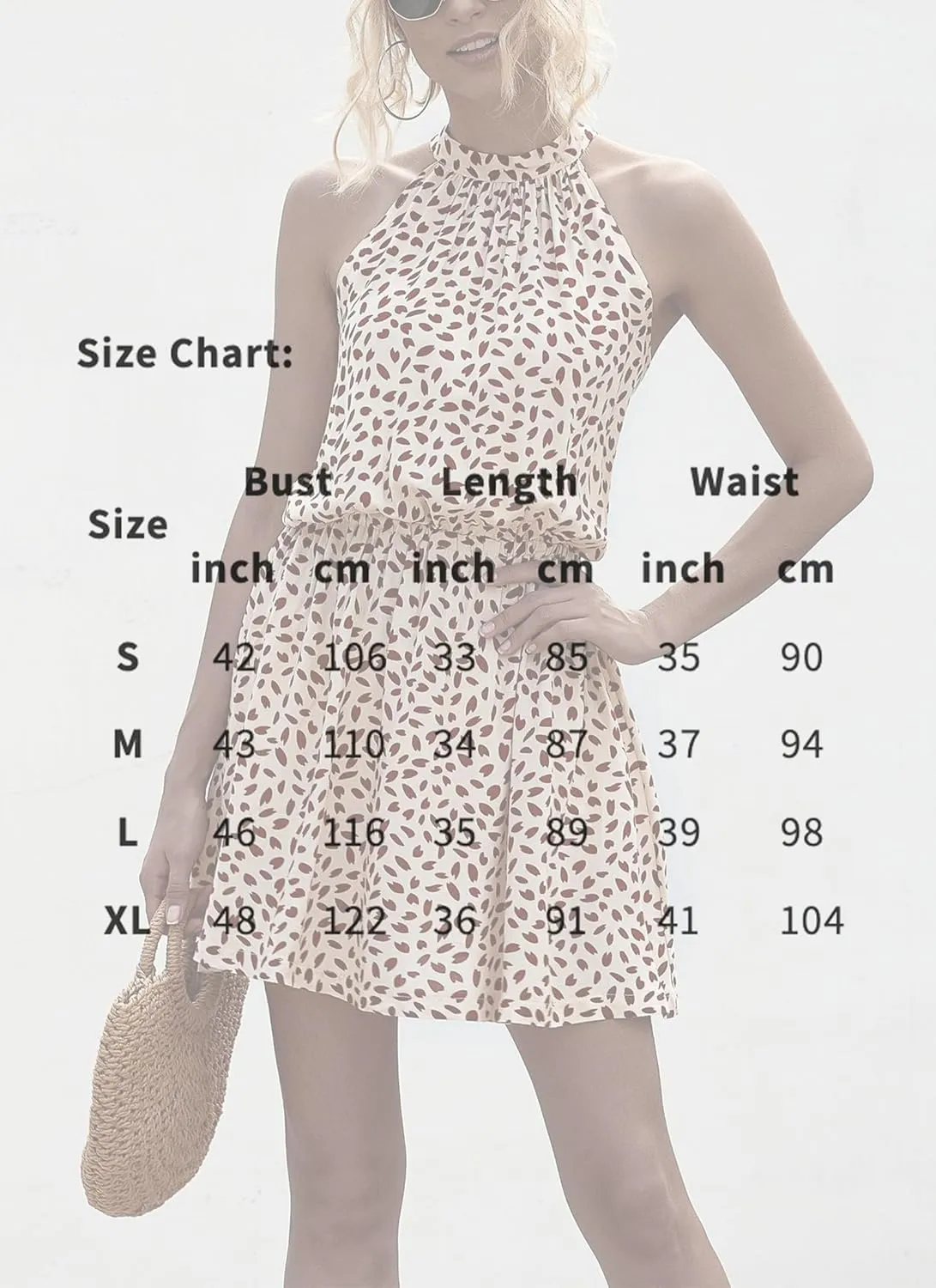 Women's Boho Halter Neck Sleeveless Mini Dress Sexy Slim Backless Print A-Line Dress 2025 Summer Beach Vacation Sundress