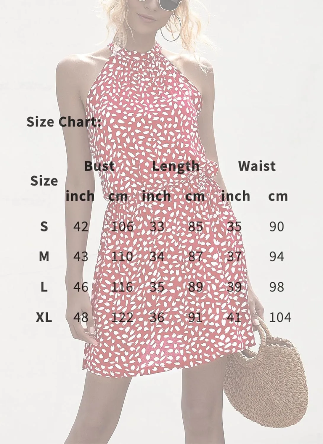 Women's Boho Halter Neck Sleeveless Mini Dress Sexy Slim Backless Print A-Line Dress 2025 Summer Beach Vacation Sundress