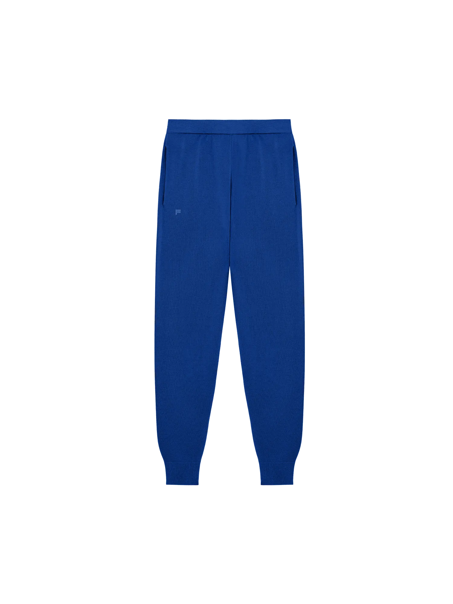 Womens DNA Regenerative Merino Wool Track Pants—earth blue