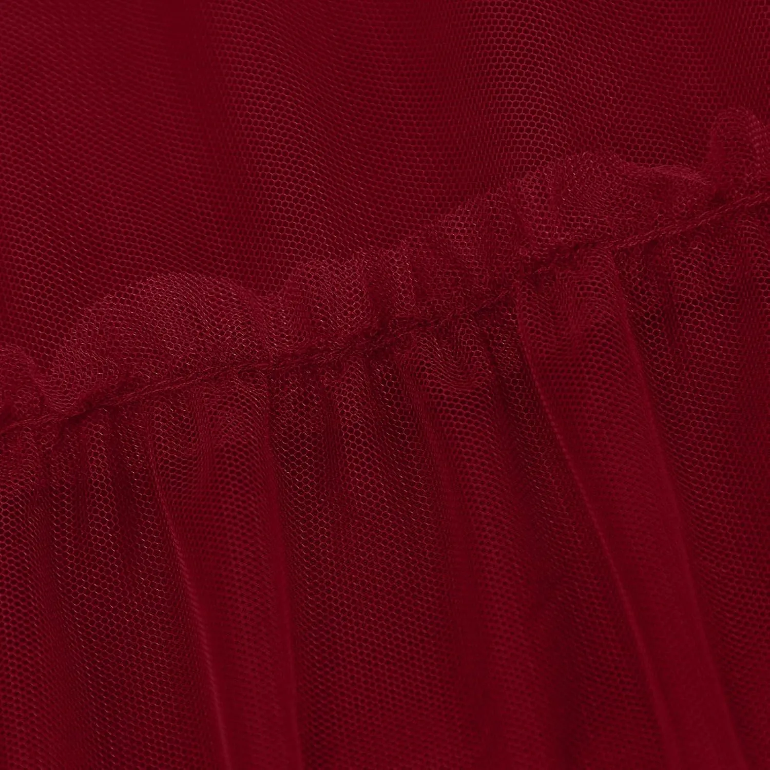 Women's Summer Tulle Dress Sleeveless Square Neck Smocked Dress Ruffle Hem A Line Beach Long Maxi Sundress