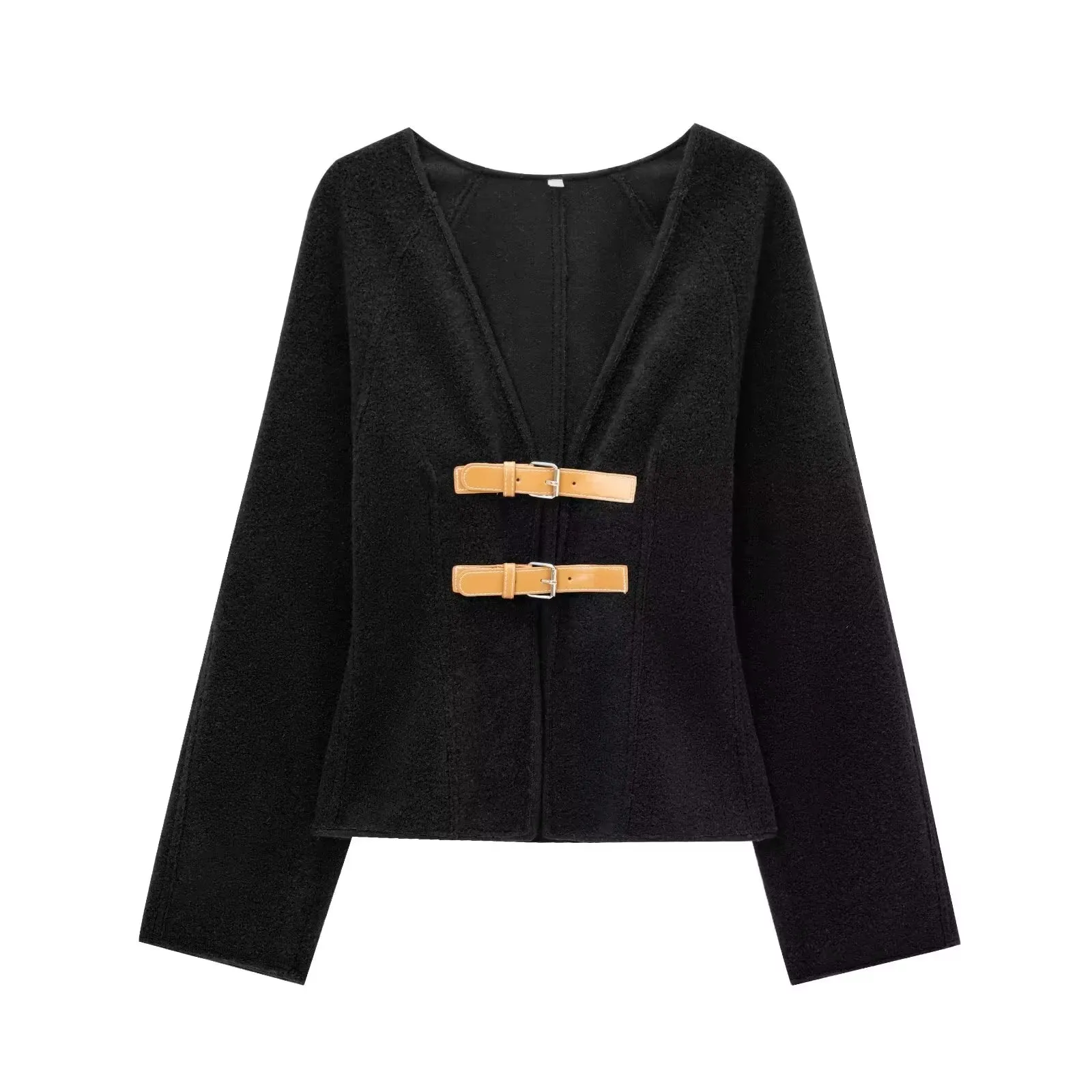 Women's Vintage Style Buckle Jacket