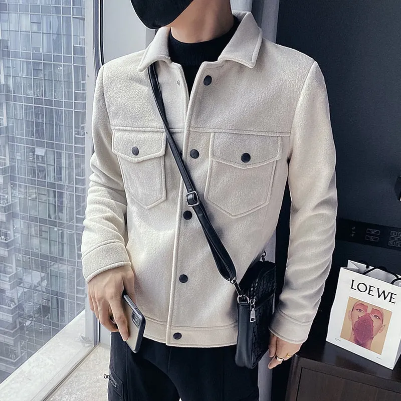 Woolen Casual Coat
