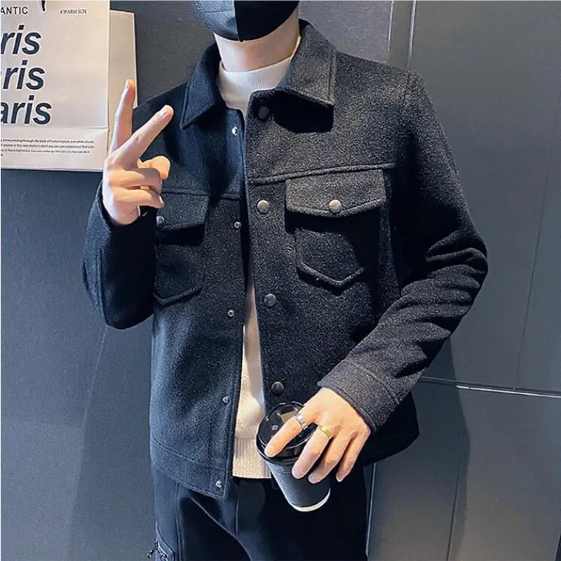 Woolen Casual Coat