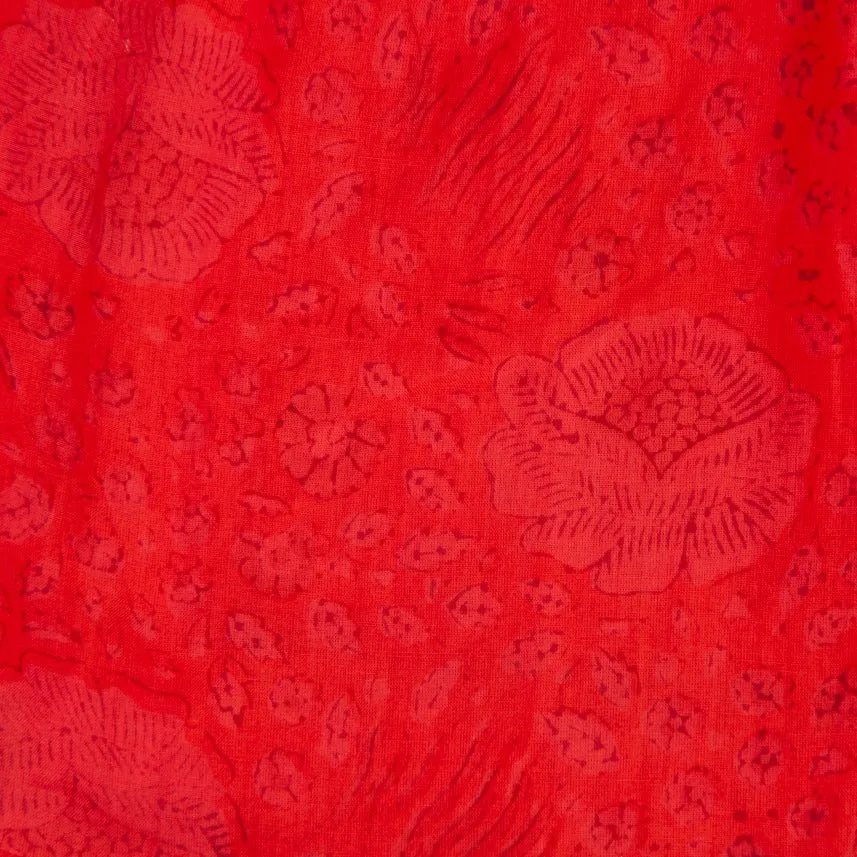 Yamini Booj Dress Overdye - Red